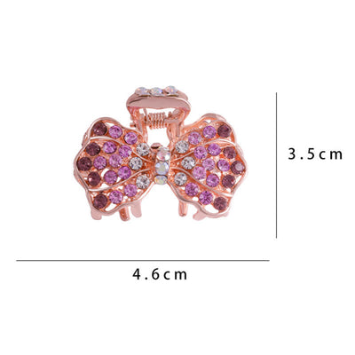 Women's Bling Bow-Knot Hair Claw Hair Clip