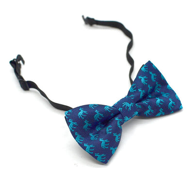 Kid's Funy Cartoon Motifs Twilled Bow Tie