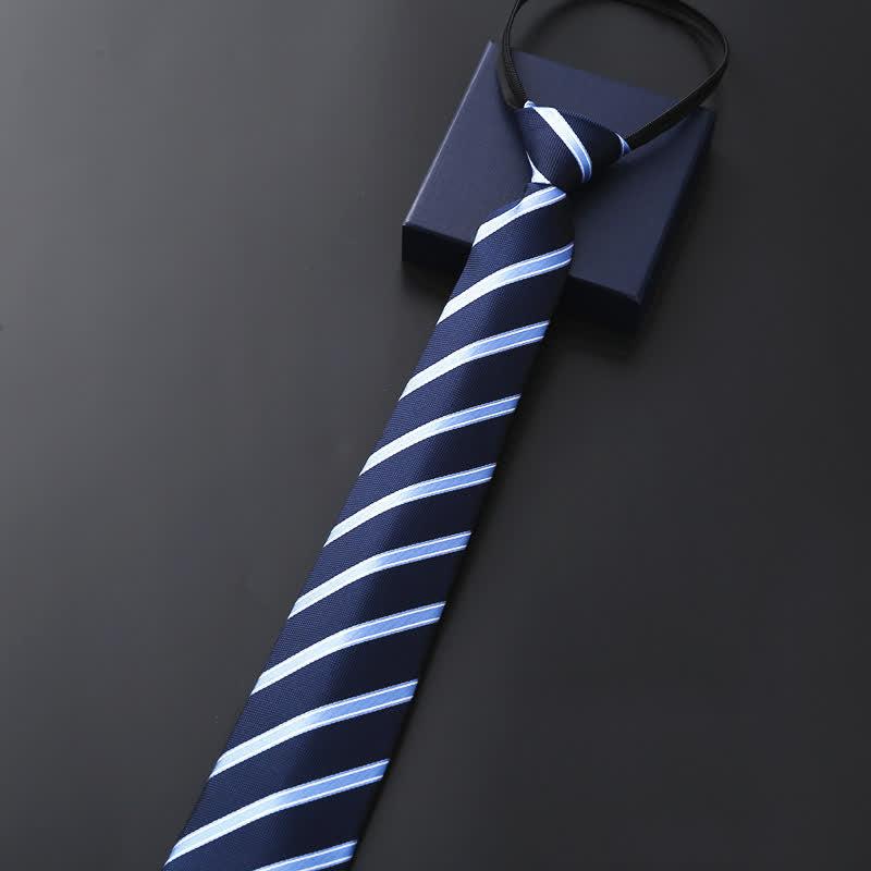 Men's Official Zipper Tie Wedding Necktie