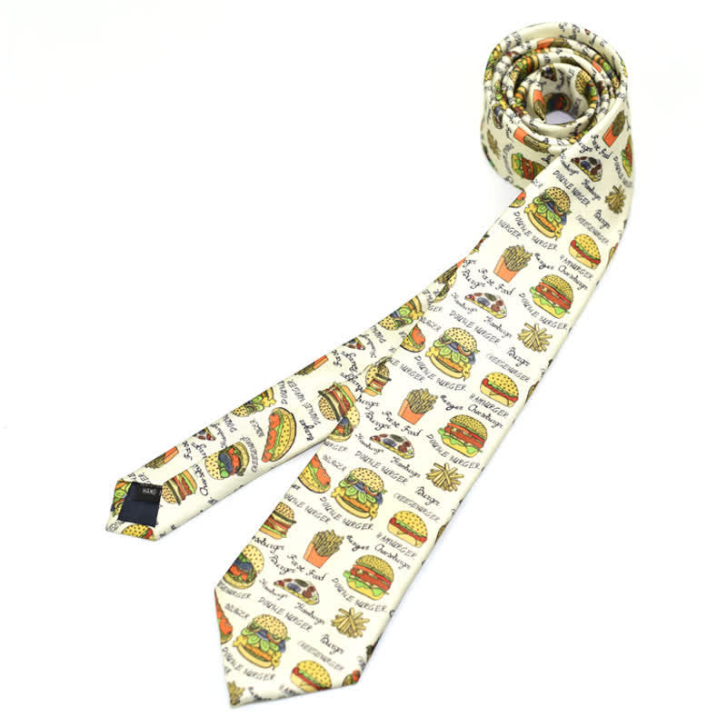 Men's Creative Funny Printed Necktie