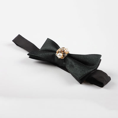 Men's Pearl Formal Tuxedo Bow Tie