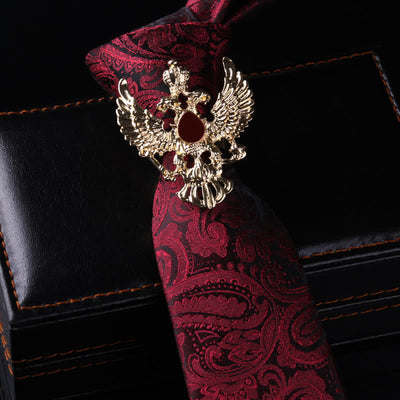 Men's Royal Throwback Pin Buckle Necktie