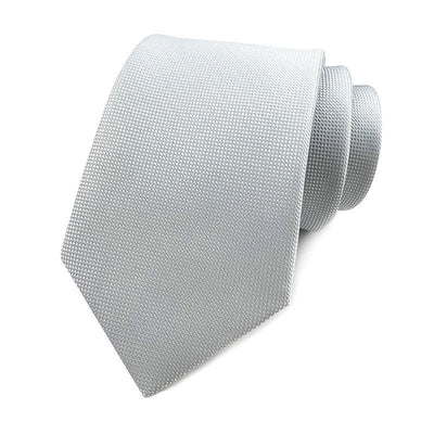 Men's Simple Solid Color Skinny Necktie