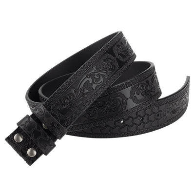 Men's Silver Handgun Ammo Leather Belt