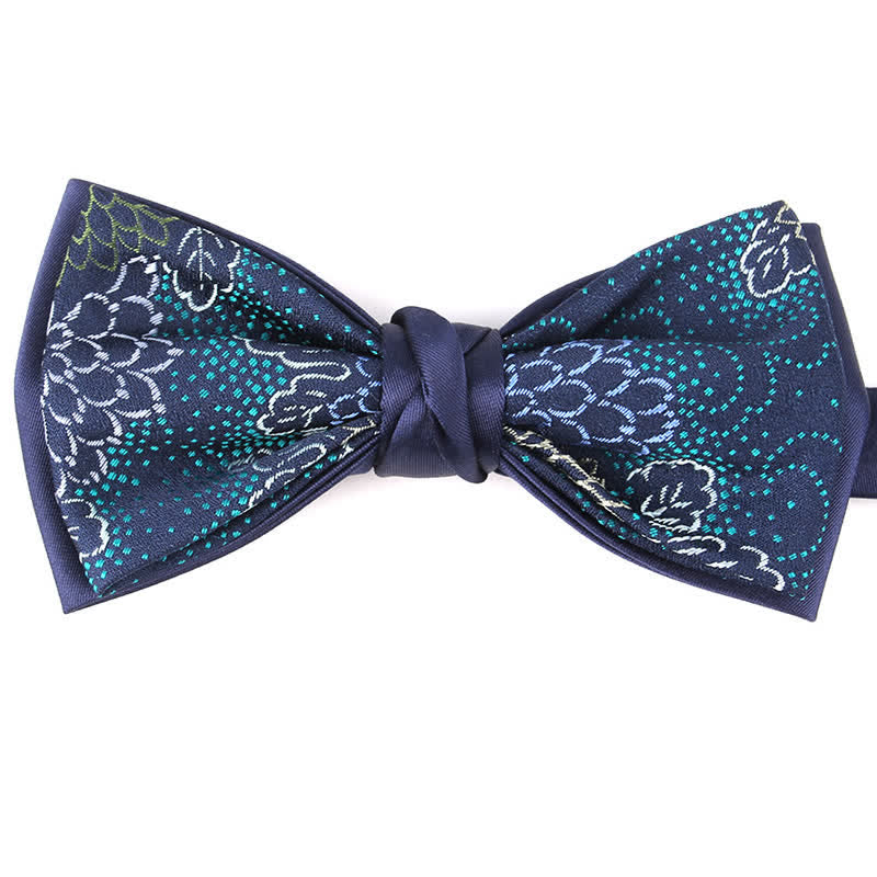 Men's Elegant Floral Botanical Bow Tie