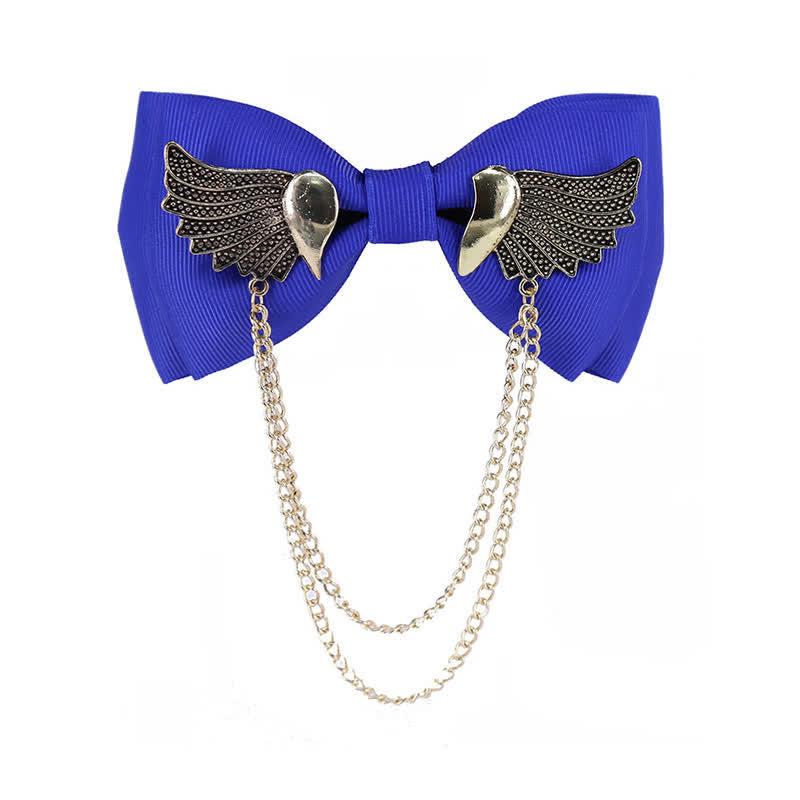 Men's Golden Wing Chain Bow Tie