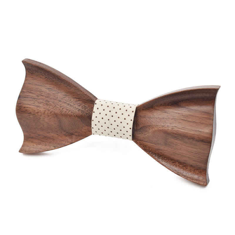 Men's Classic Maple Wooden Bow Tie