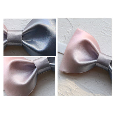 Men's Pink & Blue Color Gradient Bow Tie