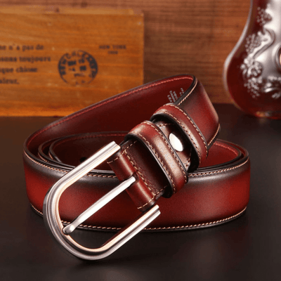 Men's Retro Double-Sided Stylish Leather Belt