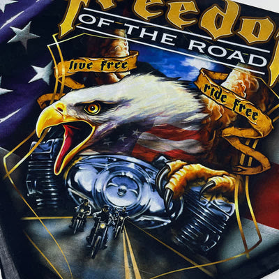 Freedom Of The Road Eagle Flag Bandana
