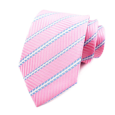 Men's Preppy Urban Striped Necktie