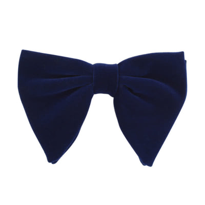 Men's Gentleman Oversize Droopy Velvet Bow Tie