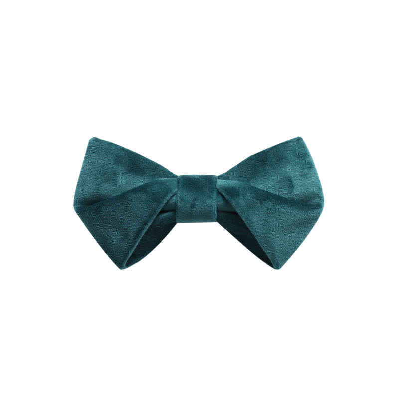 Men's Stylish Twist Velvet Bow Tie