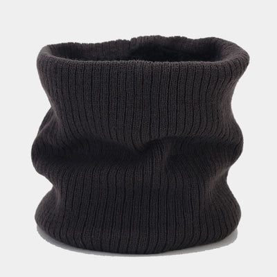 3Pcs Unisex Solid Color Twill Hat Scarf Gloves Set