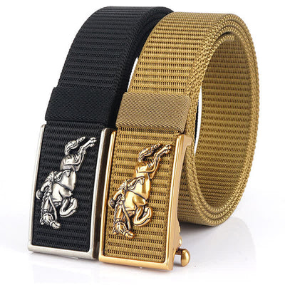 Men's Horseback Riding Nylon Belt