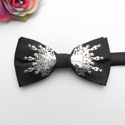 Men's Mosaic Bling Sunburst Bow Tie