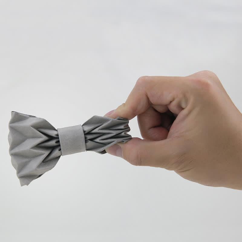 Men's Creative Environmental Kraft Paper Bow Tie