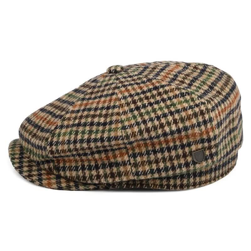 Peaky Blinders Plaid Octagon Beret Cap