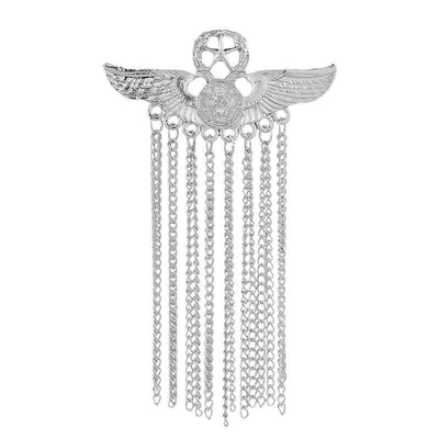 Men's Air Force Eagle Wings Tassel Brooch