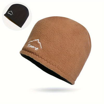 Windproof Polar Fleece Reversible Warm Hat