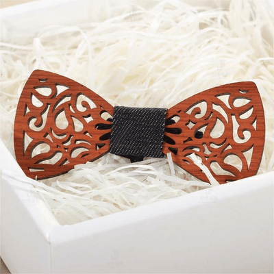 Men's Creative Funny Wooden Bow Tie