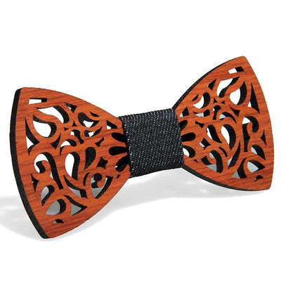 Men's Creative Funny Wooden Bow Tie