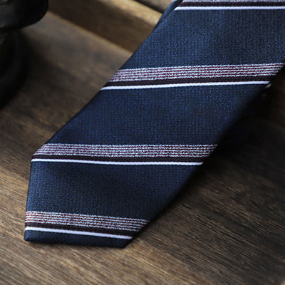 Men's Classic Pin-Striped Formal Necktie