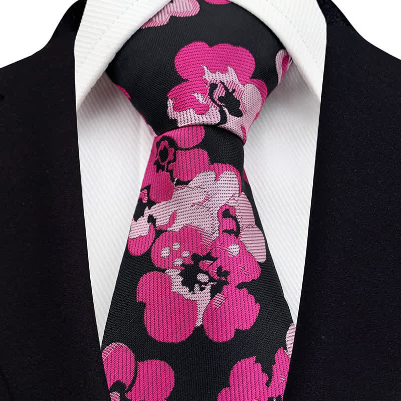 Men's Luxury Modern Floral Necktie