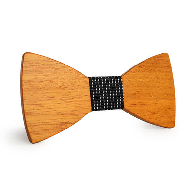 Men's Handmade Bamboo Wooden Bow Tie