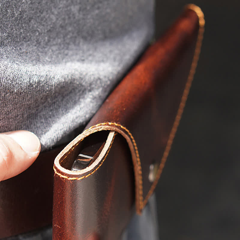 Minimalist Horizonal Magnetic Phone Belt Bag