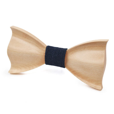 Men's Classic Maple Wooden Bow Tie