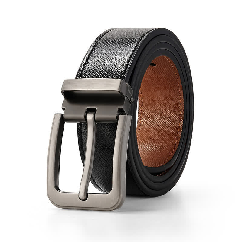 Men's Black Snake Stylish Leather Belt