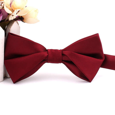 Men's Figure-Eight Twist Shaped Bow Tie