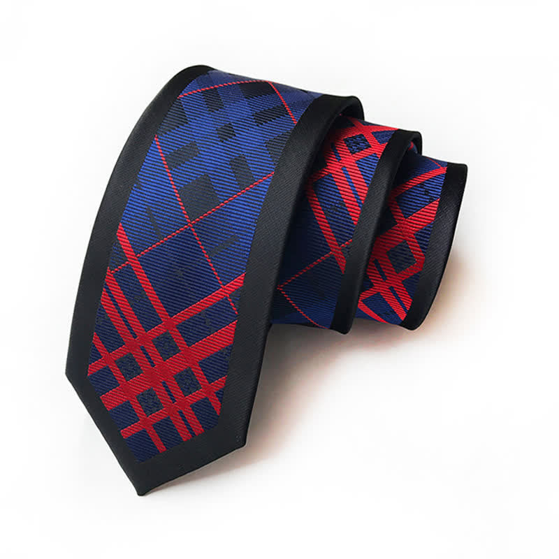 Men's Timeless Nobility Plaid Necktie