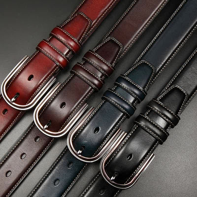 Men's Retro Double-Sided Stylish Leather Belt