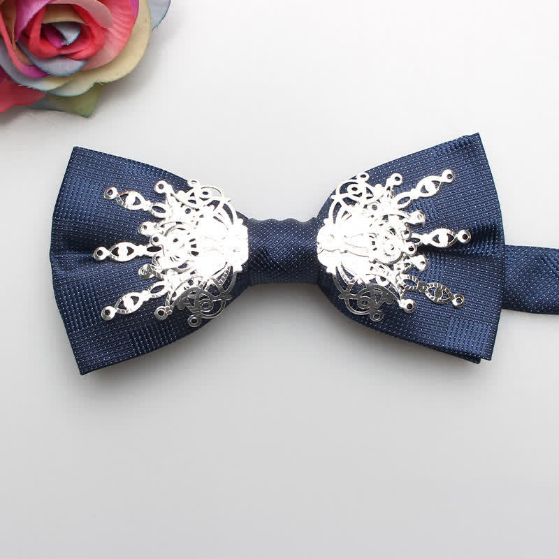 Men's Mosaic Bling Sunburst Bow Tie