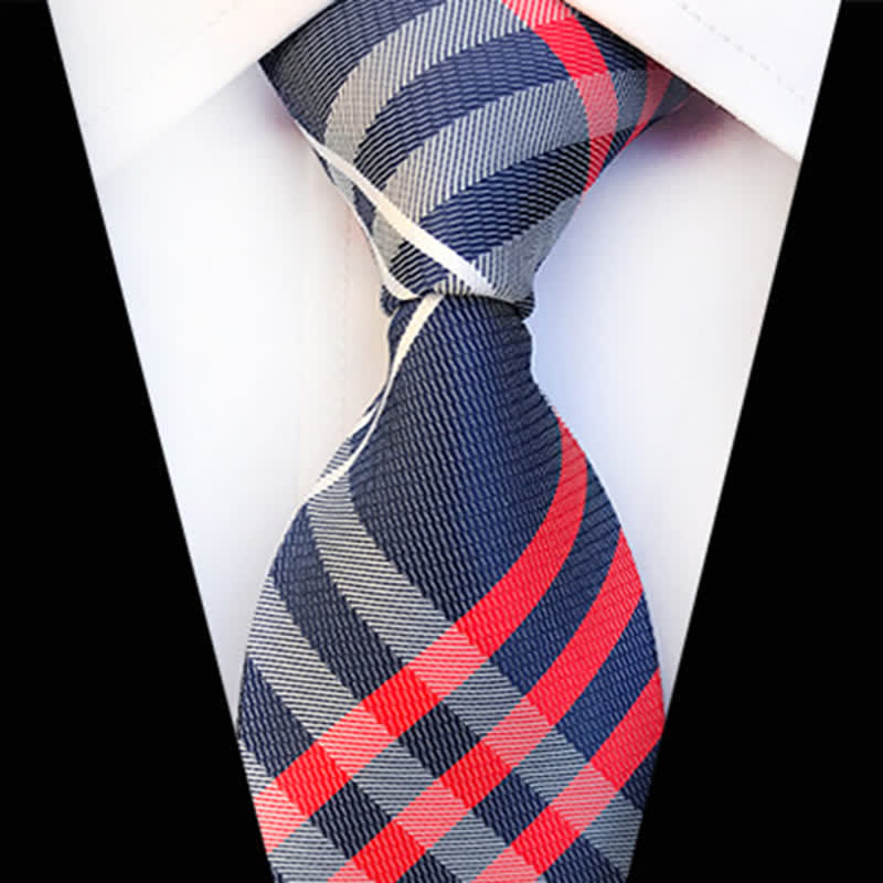 Men's Dashing Scottish Plaid Necktie