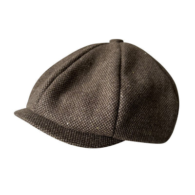 Vintage Auburn Newsboy Beret Octagonal Cap
