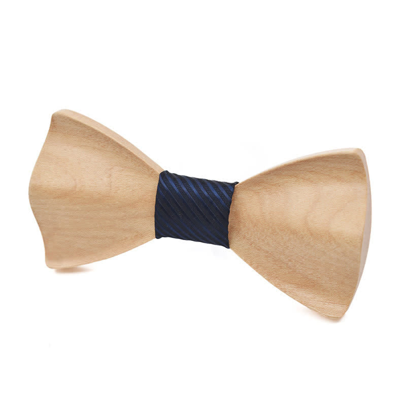 Men's Classic Maple Wooden Bow Tie