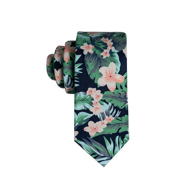 Men's Hawaii Beach Floral Necktie