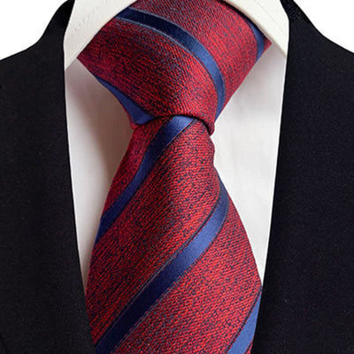 Men's Classic Thin Striped Necktie