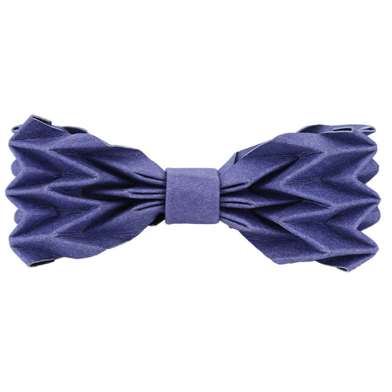 Men's Creative Environmental Kraft Paper Bow Tie