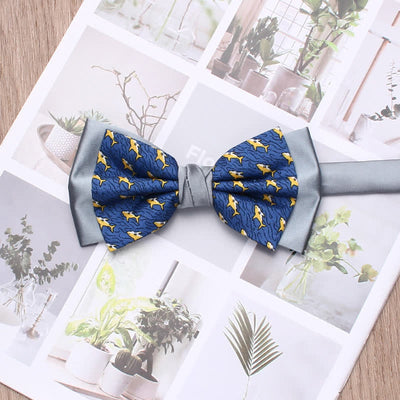 Men's Vintage Racehorse Shark Bow Tie