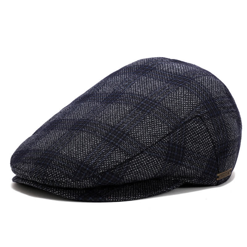 Sport Ivy Flat Cap with Earflap Beret