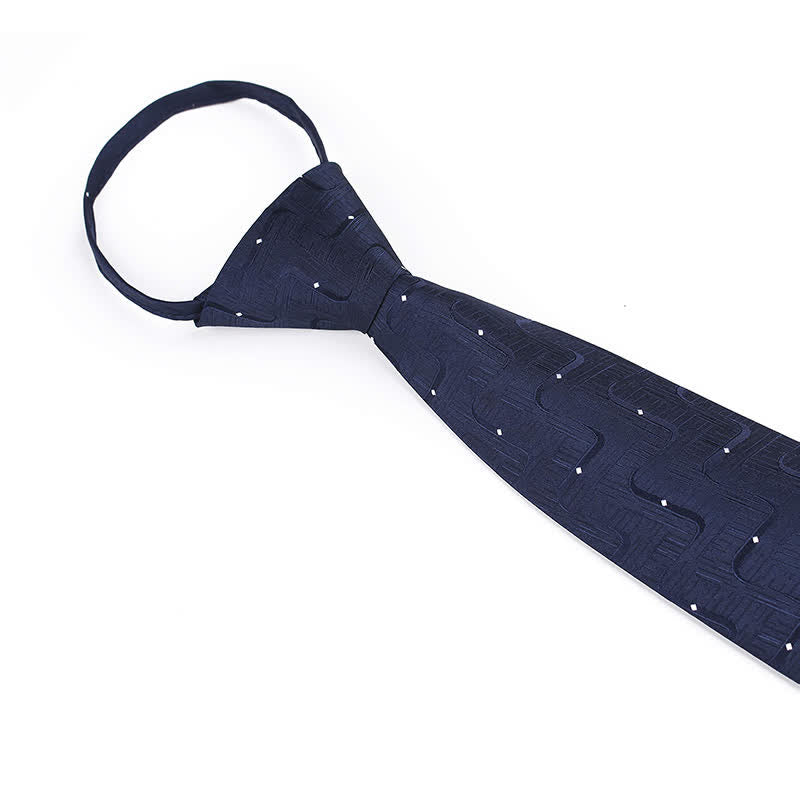 Men's Distant Galaxy Zipper Necktie