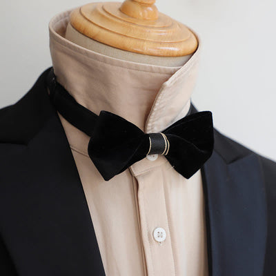 Men's Advanced Velvet Twist Bow Tie