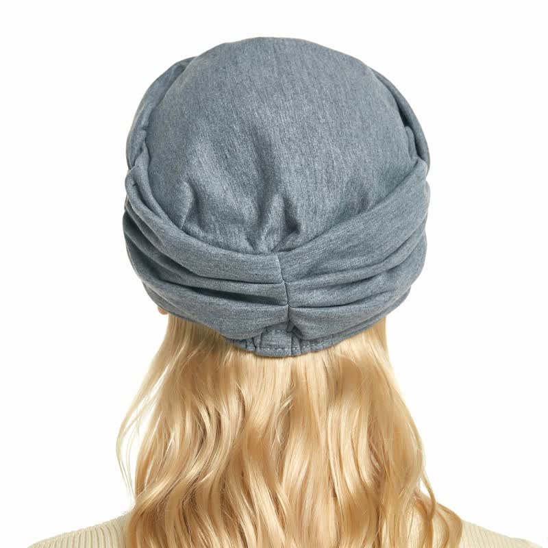 Women's Soft-Brimmed Hat Pleated Baseball Cap