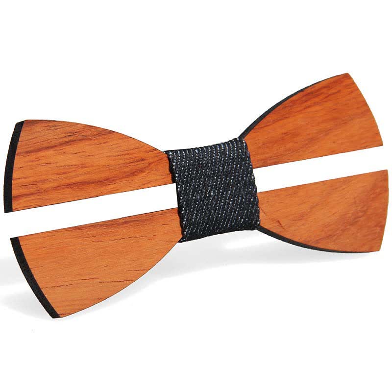 Men's Creative Funny Wooden Bow Tie