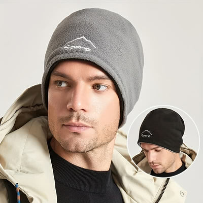 Windproof Polar Fleece Reversible Warm Hat