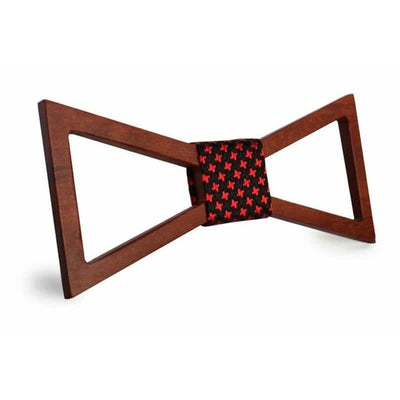 Men's Classic Framed Wooden Bow Tie